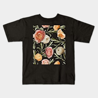 Flower Power Rosa Kids T-Shirt